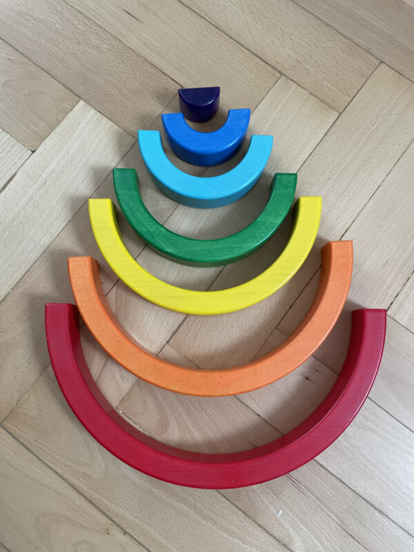 Duha Montessori barevná